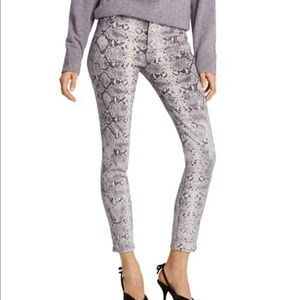 Hudson Barbara Super Skinny Jeans Python NWT​​​